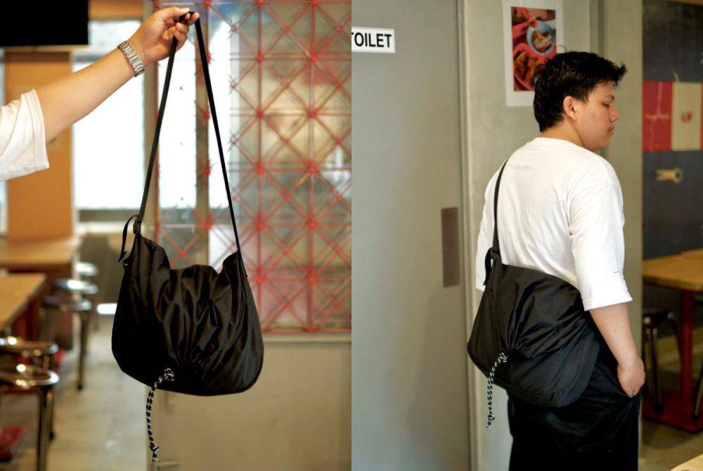 Foldyester - Sling bag Jacob Drawstring (instagram.com/foldyester_)