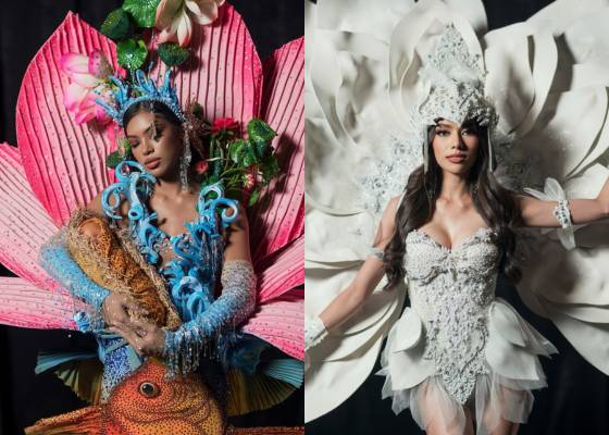 Potret Top 10 Kostum Nasional Terbaik di Miss Aura International 2024 (Instagram.com/demacsgo for Instagram.com/missaurainternational)