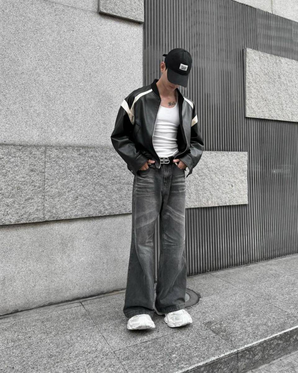 outfit baggy pants ala Pavel Phoom (instagram.com/pavelphoom)