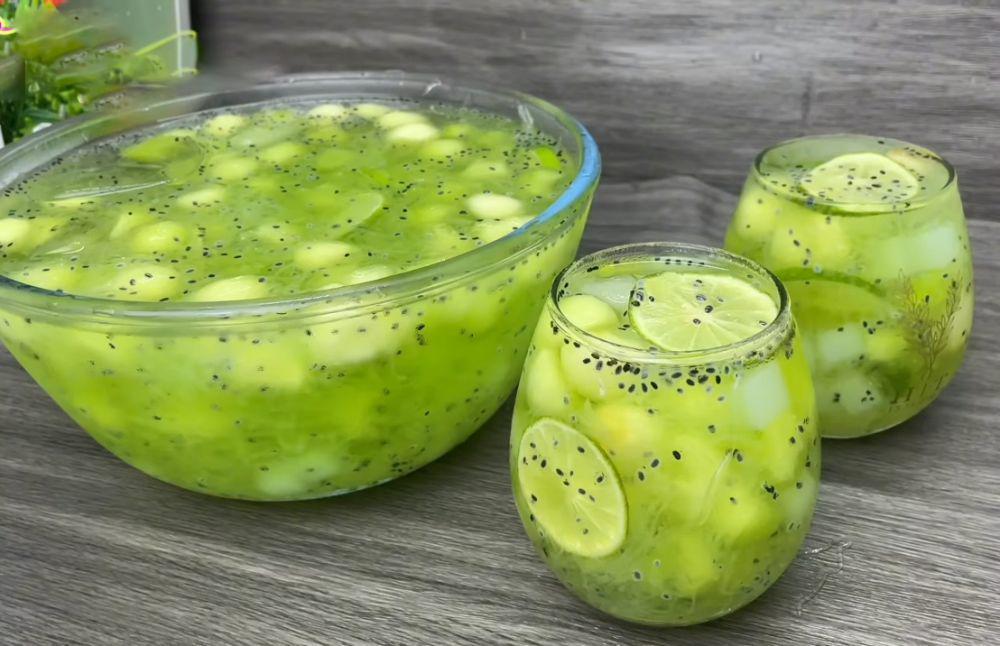 Resep Es Sarang Burung Melon yang Manisnya Legakan Dahaga