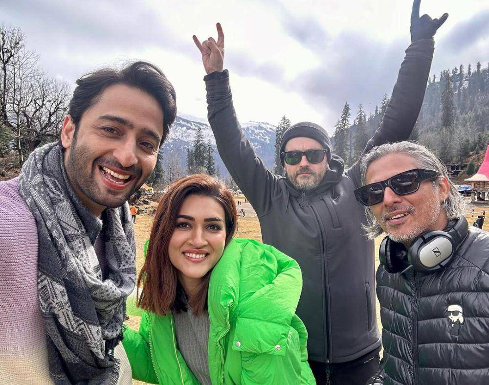 Shaheer Sheikh dan Kriti Sanon (instagram.com/shaheernsheikh)