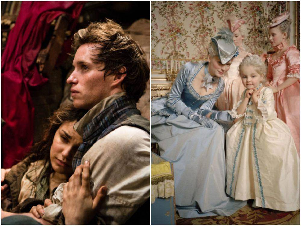 film Les Miserables dan Marie Antoinette (dok. Universal Pictures/Les Miserables | Sony Pictures Releasing/Marie Antoinette)