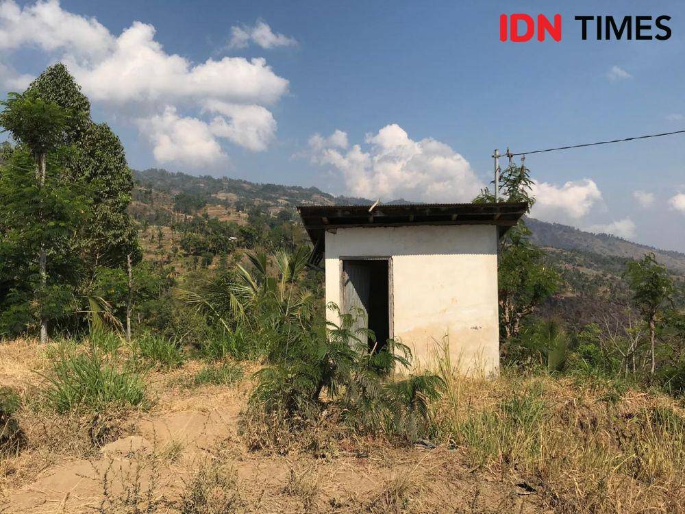 Kekeringan di Desa Ban, Karangasem. (IDN Times Bali/Yuko Utami)