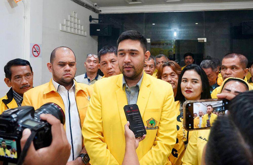 Ketua Golkar Kota Medan dan Ketua Tim Pemenangan Rico-Zaki, Muhammad Rahmaddian Shah (Dok. IDN Times)