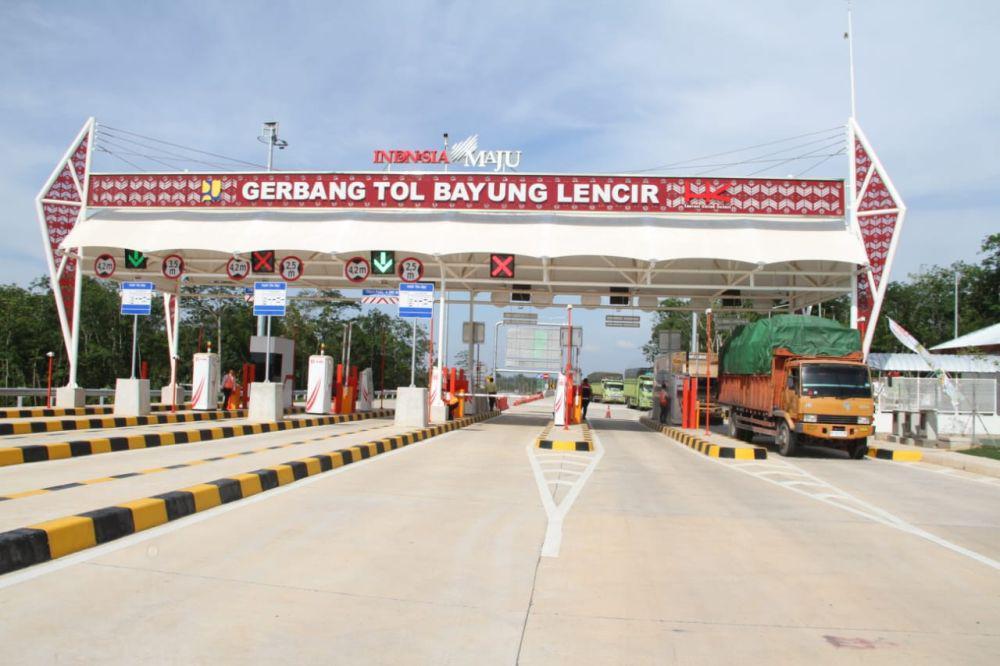 Tol Baleno Mulai Beroperasi, Banyak Kendaraan Berat Melintas
