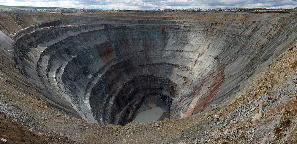 ilustrasi tambang Yakutia di Rusia (wikimedia.org/Staselnik)
