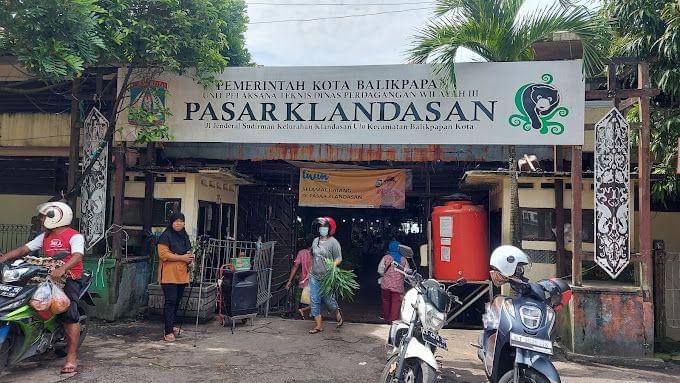 Pasar Klandasan Balikpapan. (Dok. Erma Dewi)