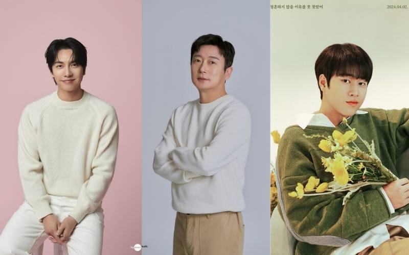 Lee Seung Gi, Lee Soo Geun, dan Lee Moo Jin (instagram.com/bpm_ent_official)