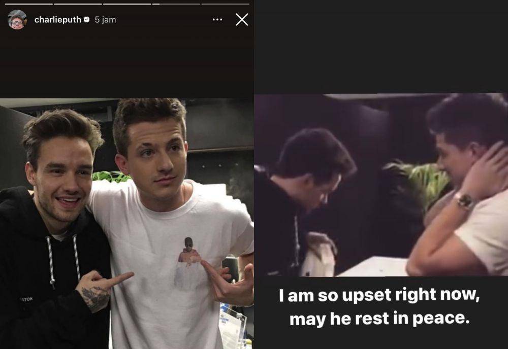 ucapan duka artis Hollywood atas kepergian Liam Payne (Instagram.com/charlieputh)
