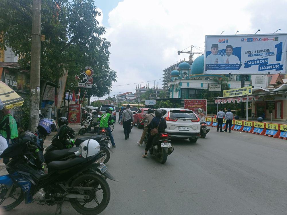 Dishub Ngaku Rutin Tertibkan Juru Parkir Liar di Banjarmasin