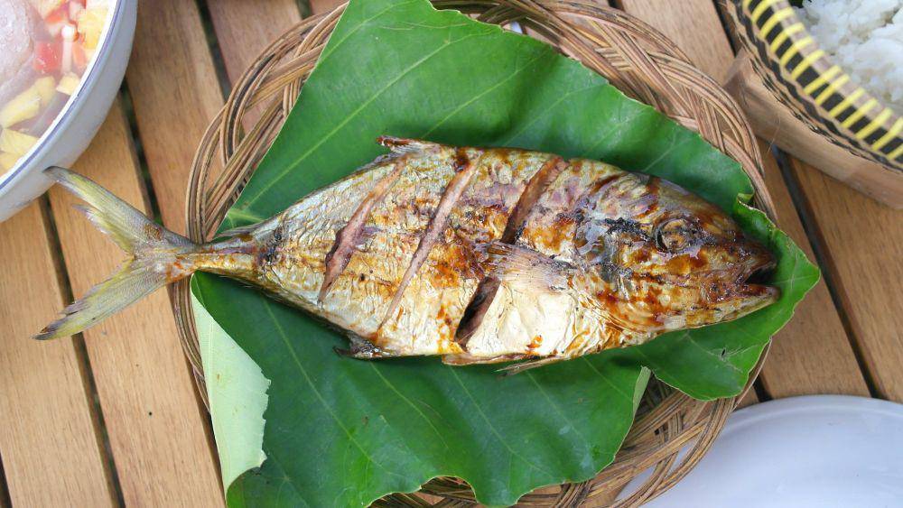 Ilustrasi ikan bakar di atas piring (unsplash.com/design4business)