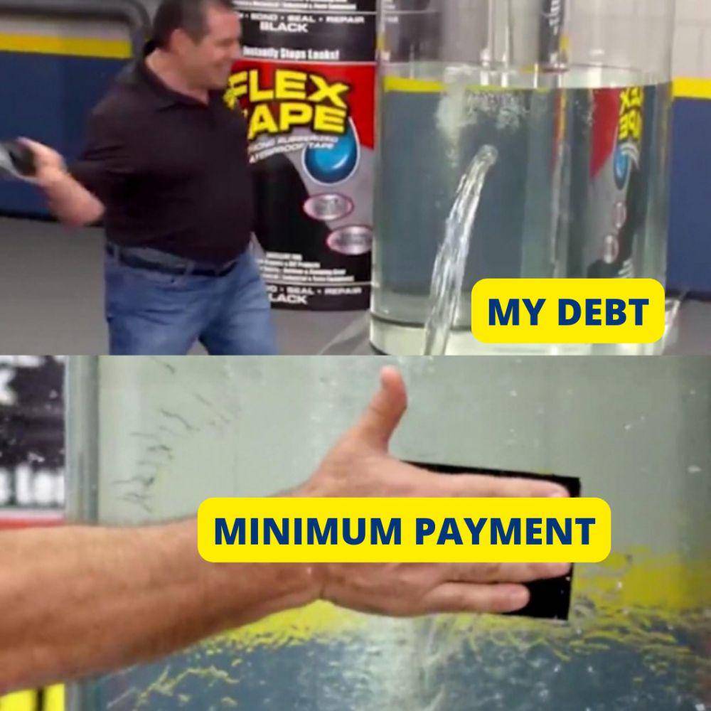 meme bayar utang (x.com/dbtsltns101)