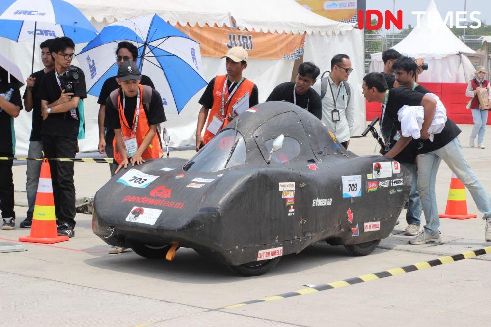 Tampil di Ajang Mobil Hemat Energi, Tim Pandawa Unnes Jadi yang Tertangguh