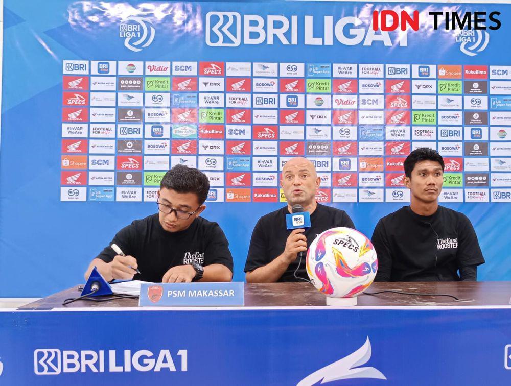 Jelang Laga, Pelatih PSM Makassar Pantang Remehkan Madura United