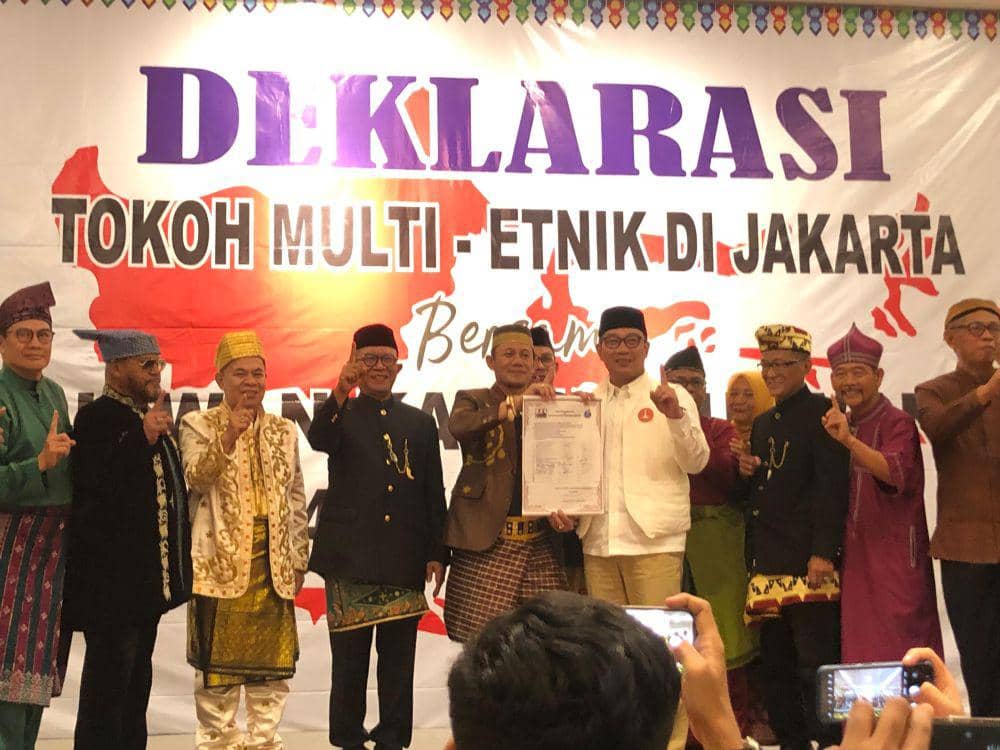 Haji Oding dan Tokoh Multietnik Siap Menangkan RIDO 1 Putaran