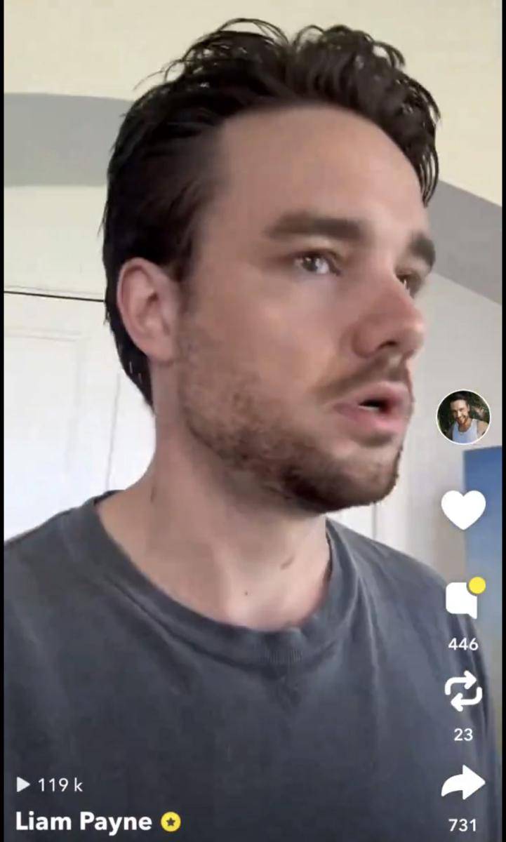 unggahan terakhir Liam Payne (snapchat.com/liampayne)