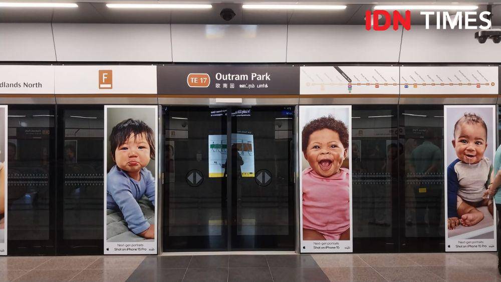 Potret Stasiun MRT Outram Park di Singapura (IDN Times/Fasrinisyah Suryaningtyas)