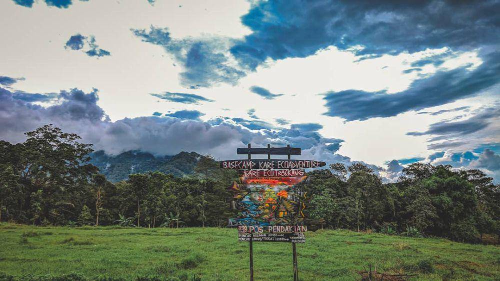 Basecamp pendakian Gunung Wilis via Kare, Madiun. Instagram/kare_ecoadventure