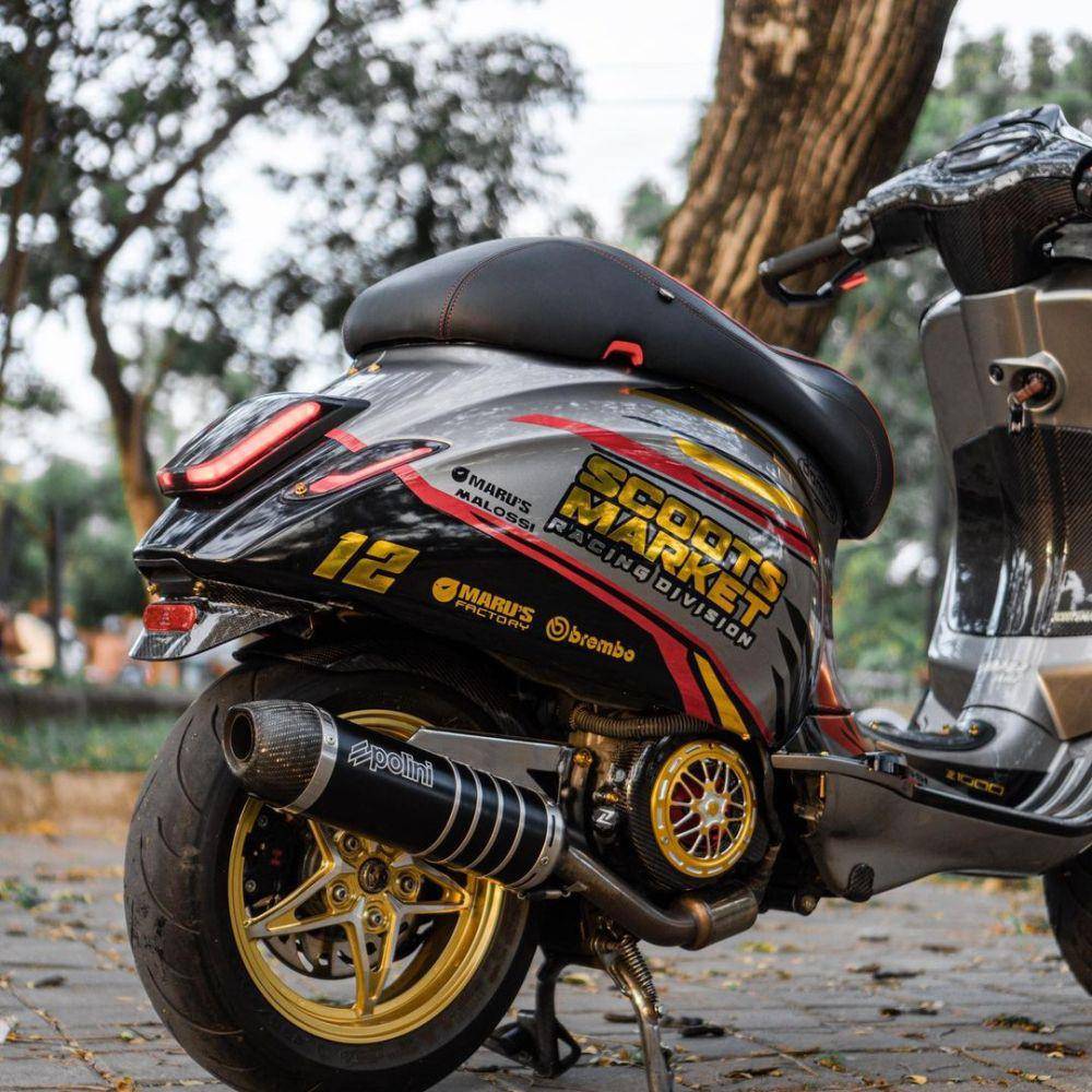 knalpot Polini Evo 4T (instagram.com/scootsmarket)