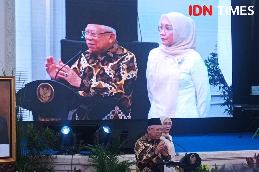 Harta Ma'ruf Amin Cuma Nambah Rp177 Juta Selama Jadi Wapres