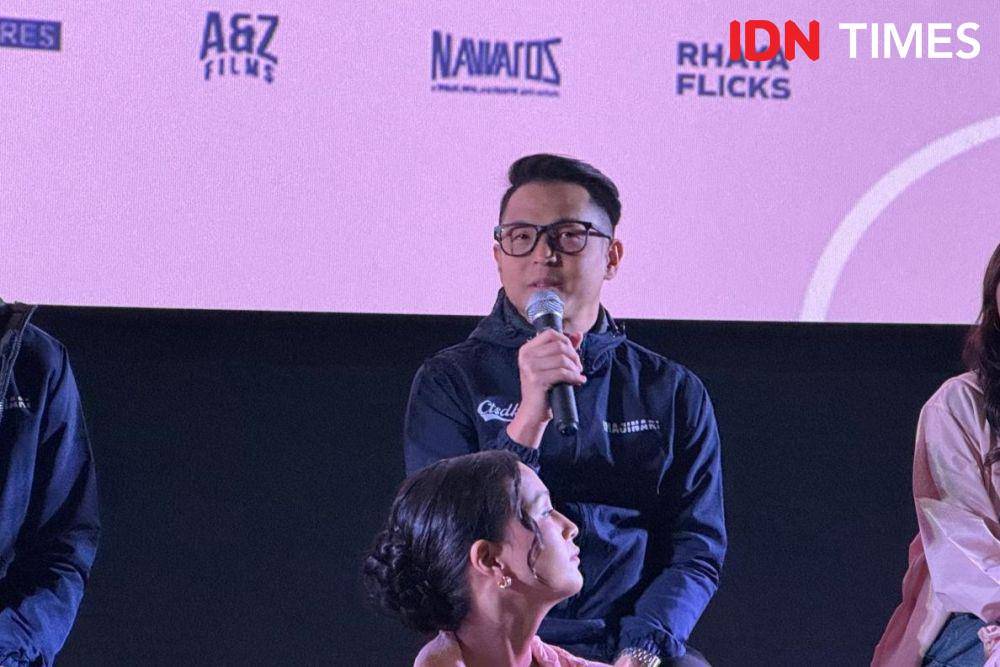 Cast dan tim produksi film 'Cinta Tak Seindah Drama Korea' (IDN Times/Elizabeth Chiquita)