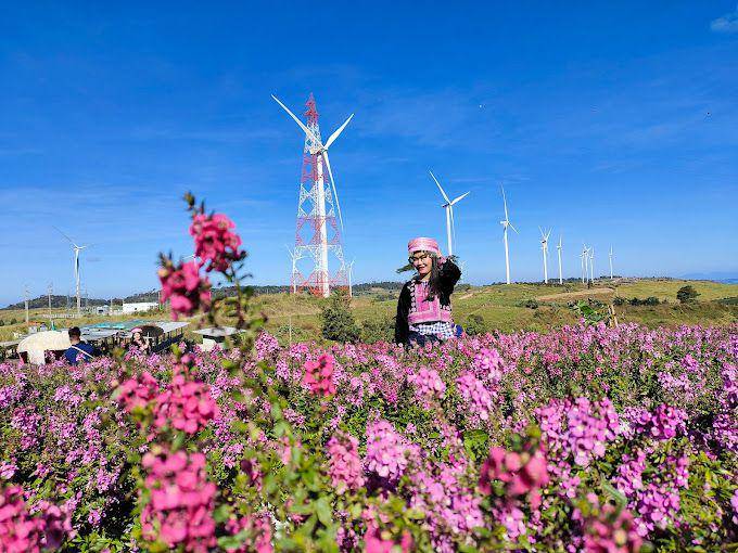 Rai GB Wind Turbine Farm, Khao Kho, Thailand (google.com/maps/Chonnida Burakajon)