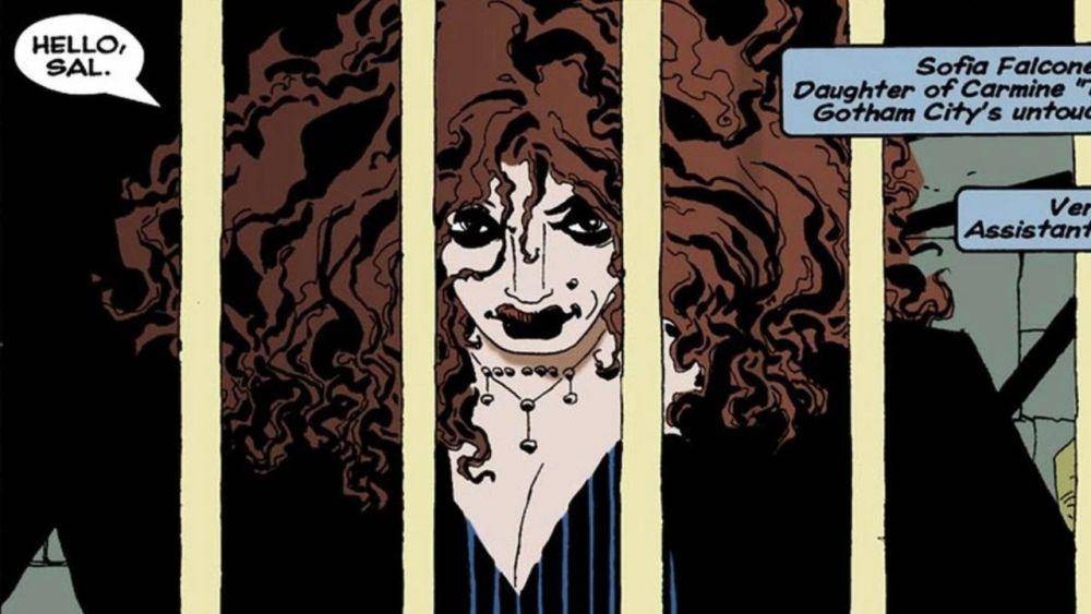 Sofia Falcone dalam Batman: The Long Halloween (batman.fandom.com)