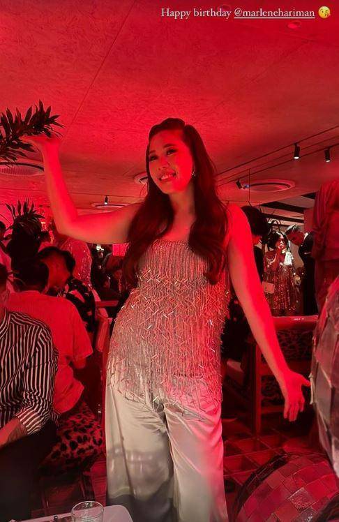 ulang tahun Marlene Hariman (Instagram.com/marlenehariman)