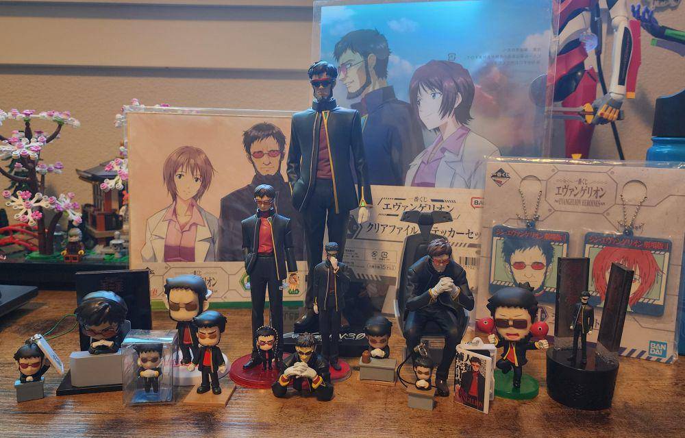 potret koleksi Neon Genesis Evangelion (reddit.com/user/RedDeadRyan)