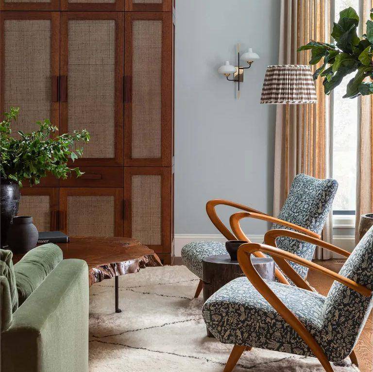 Ide gaya desain Mid-Century Modern pada rumah kecil (dok. Living Etc)