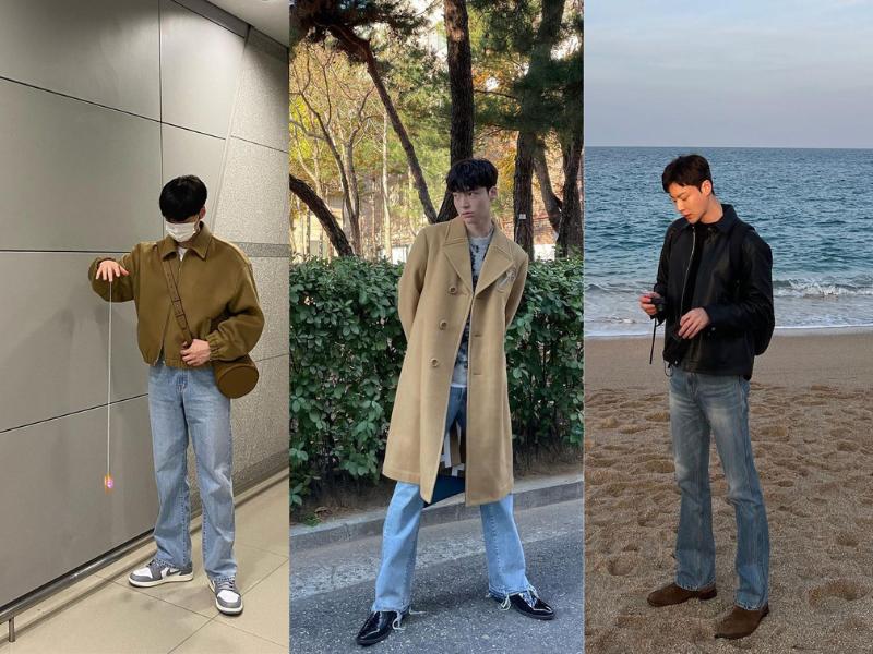 7 Padu Padan Blue Jeans ala Ahn Jae Hyun, Modis nan Trendi!
