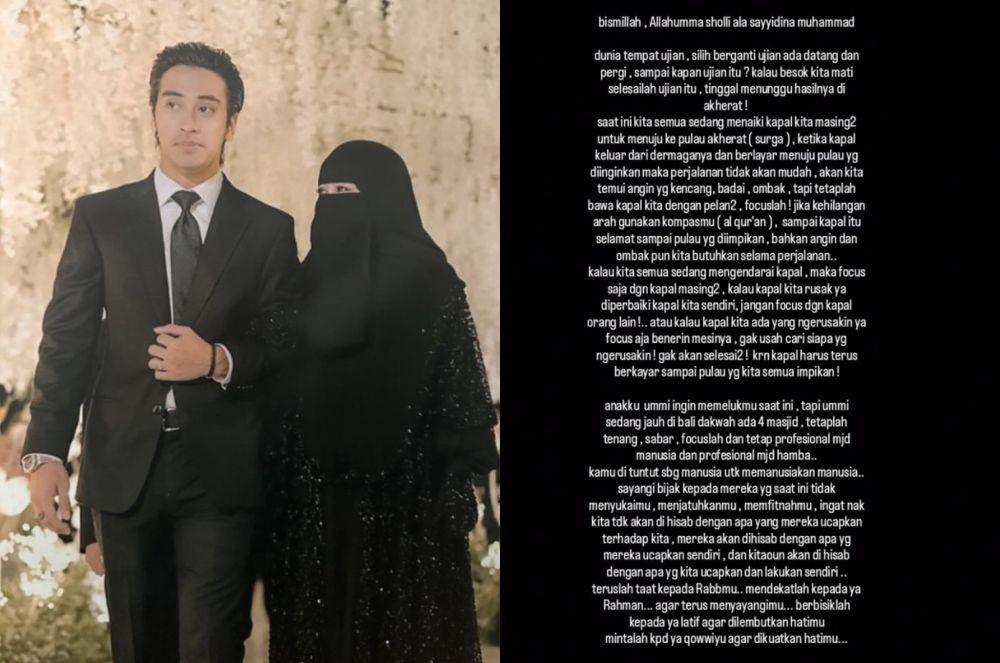 Pesan Umi Pipik untuk Abidzar, Minta Tetap Tenang dan Fokus Berkarya