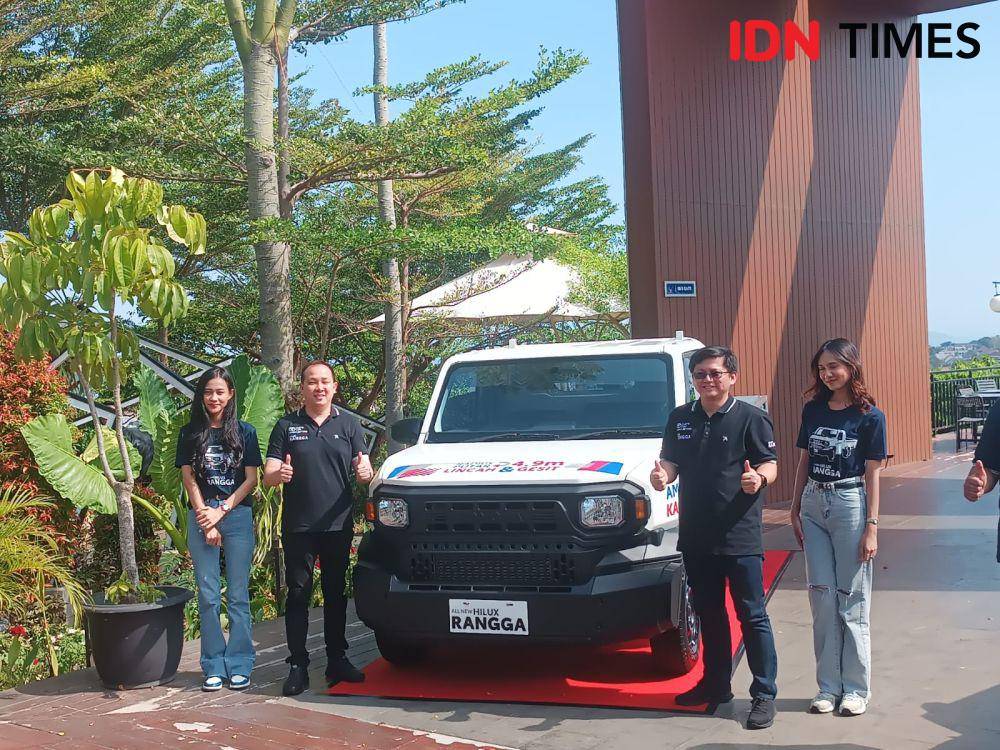 Launching All New Hilux Rangga di Kota Bandar Lampung. (IDN Times/Tama Yudha Wiguna).