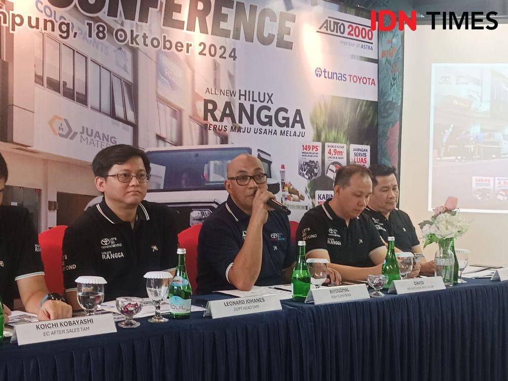 Launching All New Hilux Rangga di Kota Bandar Lampung. (IDN Times/Tama Yudha Wiguna).