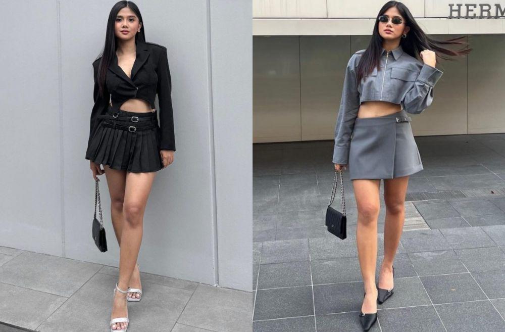 11 Mix and Match Mini Skirt ala Ashley Garcia, Girly dan Stylish!