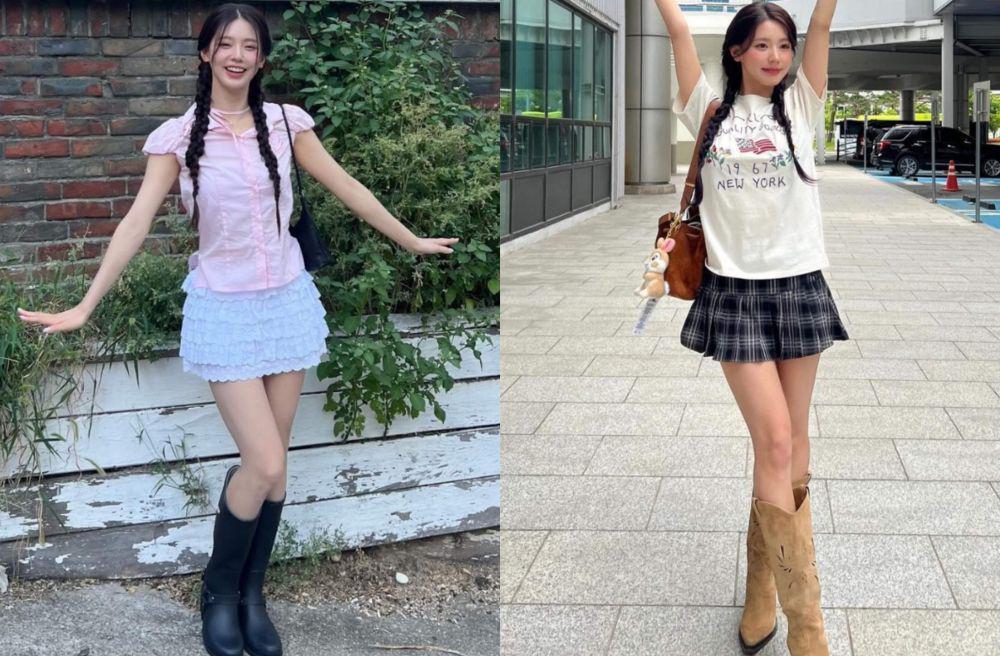 9 Inspirasi Teenage Girl Outfit ala Miyeon (G)I-DLE, Super Cute!