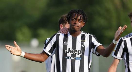 Pemain Juventus Samuel Mbangula (instagram.com/samuel.mbangula11)