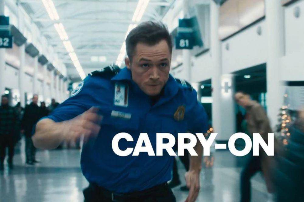 Cuplikan trailer film Carry-On, dibintangi Taron Egerton dan Jason Bateman (dok. Netflix/Carry On)