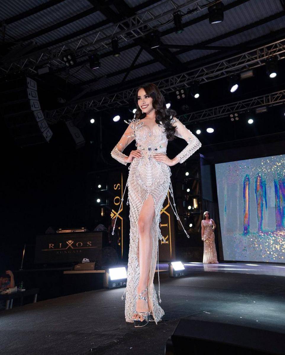 Finalis Miss Aura International 2024 di Preliminary Gaun Malam (Instagram.com/missaurainternational)