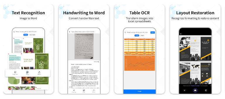 tampilan aplikasi Text Extractor (dok. Google Play Store/Text Extractor)
