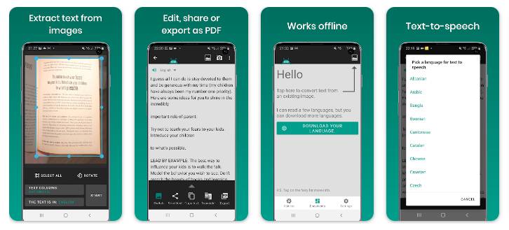tampilan aplikasi Text Fairy (dok. Google Play Store/Text Fairy)
