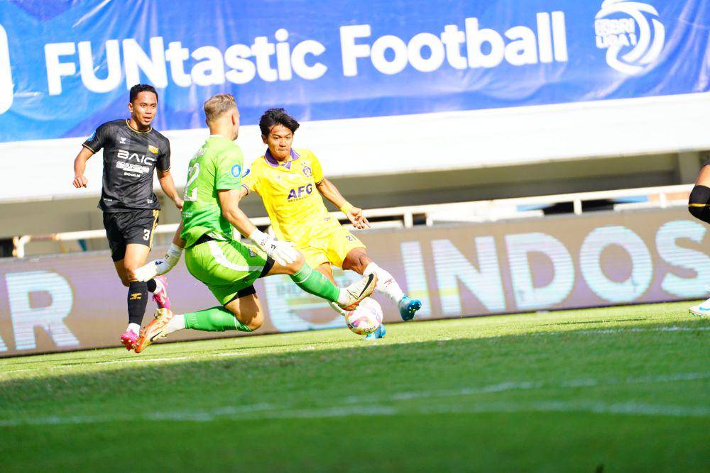 Pemain Persik Kediri saat melawan Dewa United. IDN Times/ istimewa