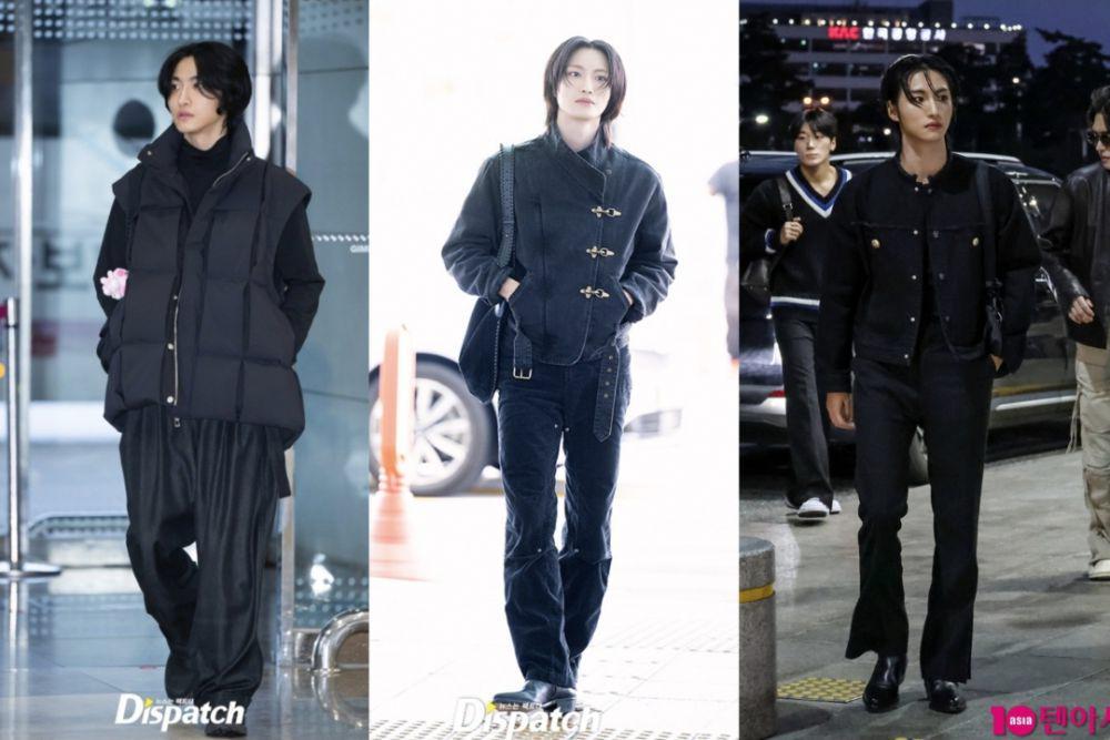 8 Ide Padu Padan Outfit Hitam ala Seonghwa ATEEZ, Kece Maksimal!