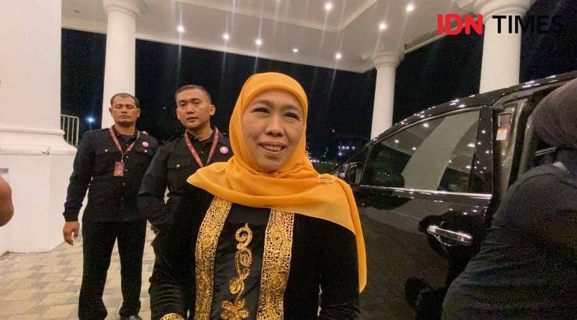 Khofifah Belum Terima Undangan Pelantikan Prabowo-Gibran
