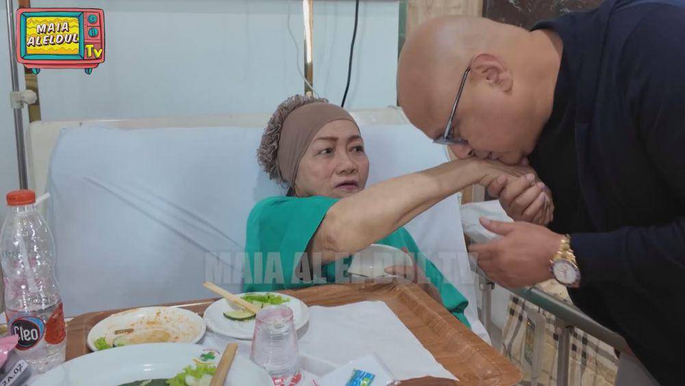 ibunda Maia Estianty dirawat di rumah sakit (YouTube.com/MAIA AL EL DUL TV)