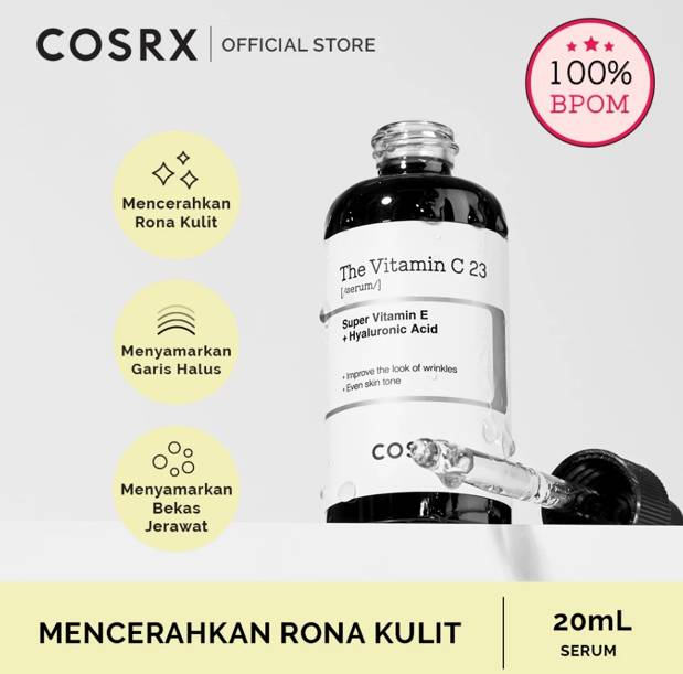 COSRX Vitamin C 23 Serum (shopee.co.id/COSRX Indonesia Official Shop)