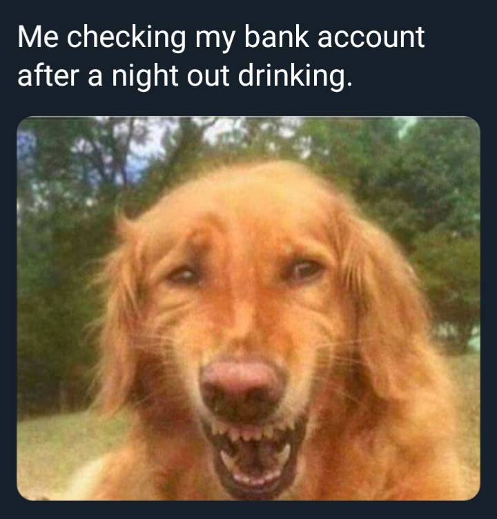 meme saldo rekening (reddit.com/Borkin_Bandit)