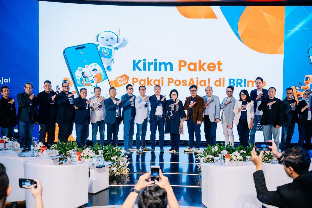 Kolaborasi PosIND-BRI Luncurkan Fitur Kirim Barang PosAja! di BRImo
