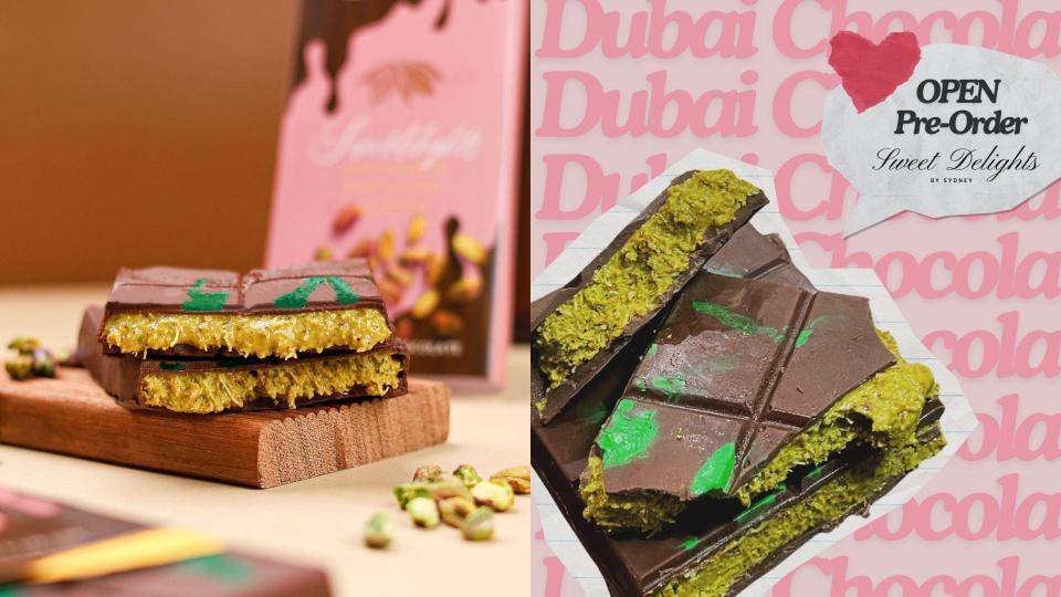 Pistachio Kunafeh Chocolate Bar (sweetdelightssby/instagram.com)