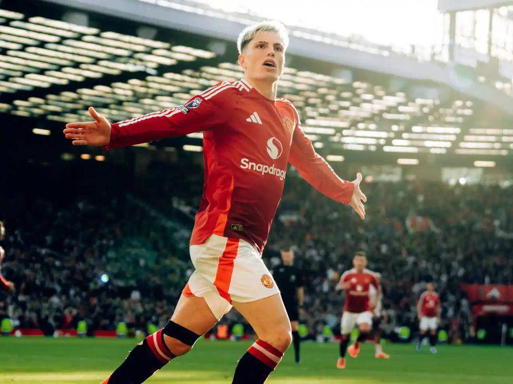 Winger Manchester United, Alejandro Garnacho (manutd.com)